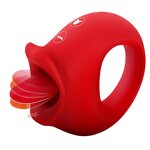 Tongue Vibrator Massager - Best Selling Female Pussy Nipple Massage Licking Device Tool