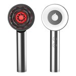 Electric Hair Comb - Household Tri-Color Light Physiotherapy Meridian Plastic Steel Handle