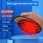 Red Light Therapy Cap - 650nm Home Use Laser Hair Regrowth Infrared Hat Treatment Tool