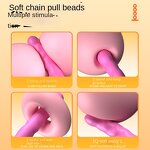 Anal Plug Massager - Back Court Magic Wand Unisex Masturbation Adult Sex Goods QL-QM