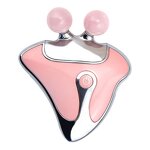 Facial Eye Massager - Portable Intelligent Lifting Hot Compress Jade Powder Crystal Scraper