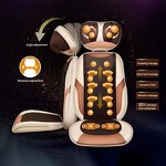 Massage Chair Cushion - Multi-functional Detachable Folding Neck Waist Human Body Pad