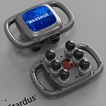 Six-Head Fascia Gun - Smart High Force Brush Motor 6-Speed Type-C Rechargeable Tool