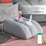 Electric Silicone Dildo - Jiuai Artificial Penis Soft Meat Inflatable Pillow Masturbator