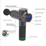 Cordless Massage Gun - Portable Mini High Torque Lithium Battery Deep Muscle Low Noise