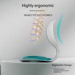 Ergonomic Office Chair - Integrated Backrest Petal Design Posture Correction Massage