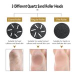 Electric Pedicure Sander - Waterproof Rechargeable 2 Speeds Foot Callus Remover File