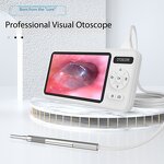T29 Visual Ear Picker - 4.5Inch IPS 3.9mm Waterproof 6LED ENT Examination Otoscope