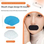 Anti-Snoring Device - Closed-Mouth Elastic Cloth Sticker Adults Children Oral Breathing