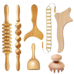 Wood Therapy Tool Kit - Hot Selling Professional Anti-Cellulite Lymphatic Drainage Back Neck