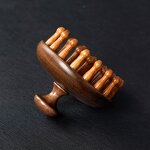 Sandalwood Massage Comb - Wholesale 28 Salon Supplies Oval Mushroom Nail Tooth Shaper Wood