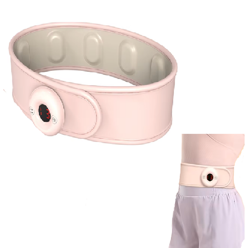 Heating Vibration Cushion - Smart Abdomen Waist Electric Body Pain Relief Belly Massager