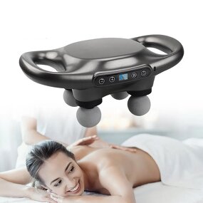 4-Head Massage Gun - Professional Whole Body Deep Tissue Relaxing Muscle Fascial Gun