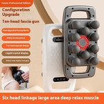 10 Heads Massage Gun - 2025 Professional Portable Full Body Deep Tissue 9 Speed Levels