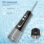 Electric Dental Flosser - Portable Cordless Oral Care Calculus Remover Braces Water Clean