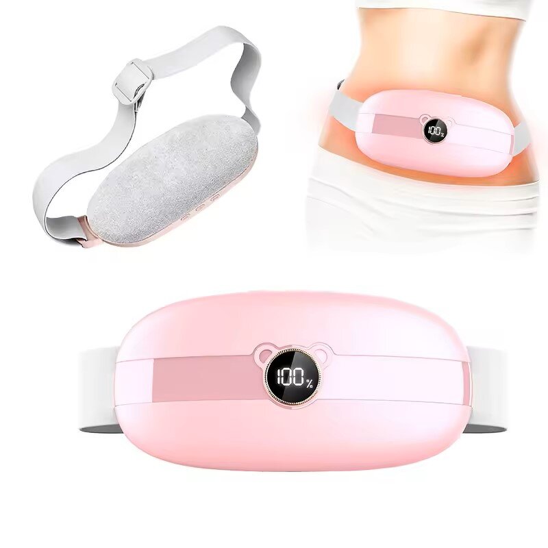 2-in-1 Waist Belt - Convenient Wireless Remote Control Warms Uterus Body Comfortable