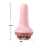 KKS Thigh Massager - 5 Bead Handheld 360 Rotate Balls Built-In Battery Deep Tissue