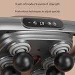 Six-Head Fascia Gun - Smart High Force Brush Motor 6-Speed Type-C Rechargeable Tool