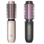 3 in 1 Hair Styling Comb - Mini Portable Cordless Curler Straightener Negative Ions