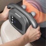 6 Heads Massage Gun - 20 Levels 9 Modes Deep Tissue Back Neck Leg Full Body Pain