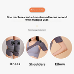 Wireless Knee Massager - Cross-Border Rechargeable Electric Shoulder Neck Pad Smart Heating