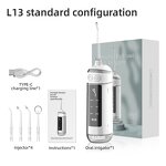 USB Water Flosser - IPX7 Waterproof 6-Speed Cavity Flushing Oral Care Beauty Device