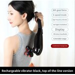 Electronic Massage Hammer - Portable Deep Tissue Back Percussion Body Blood Circulation