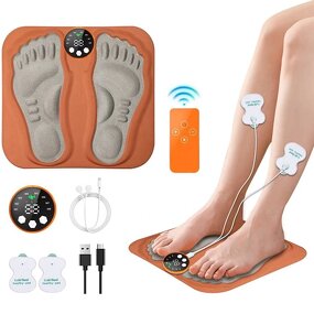 3D Foot Massager - Cross-Border Remote Control 8 Modes 29 Gears EMS Pulse Therapy
