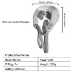 Neck Shoulder Massager - Graphene Heating Hand Grabbing Movements Back Legs Coverage