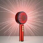 Electric Scalp Comb - Organic Red Blue Light EMS Essential Oil Guide Hair Growth Anti-Loss