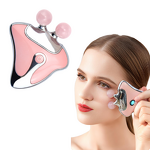Facial Eye Massager - Portable Intelligent Lifting Hot Compress Jade Powder Crystal Scraper