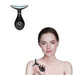 Facial Neck Massager - Wireless Remote Control Red-Light Therapy At-Home Skin Care Tool