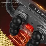 Six-Head Fascia Gun - Smart High Force Brush Motor 6-Speed Type-C Rechargeable Tool