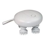 Scalp Head Massager - Full Body Cat Kneading 3 Modes ABS 1100mAh Rechargeable Heating