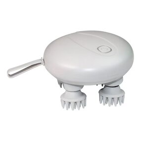 Scalp Head Massager - Full Body Cat Kneading 3 Modes ABS 1100mAh Rechargeable Heating