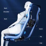 Massage Chair Manufacturer - Foot Massage Armchair XL Robotic SL Track Zero Gravity 4d 2024