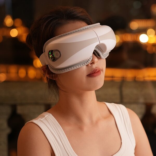 Eye Massage Apparatus Manufacturer - New Smart Electric Wireless Air Pressure Heated with Bluetooth