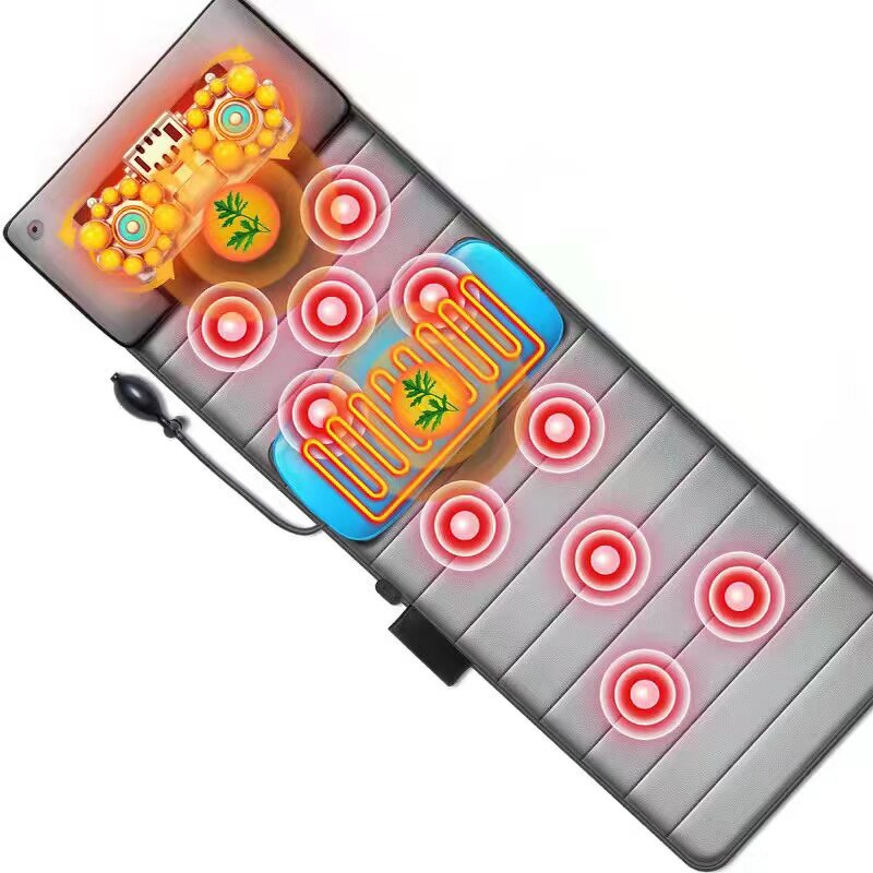 Massage Therapy Mattress Manufacturer - Electric Acupressure Airbags Portable Multifunctional Heating