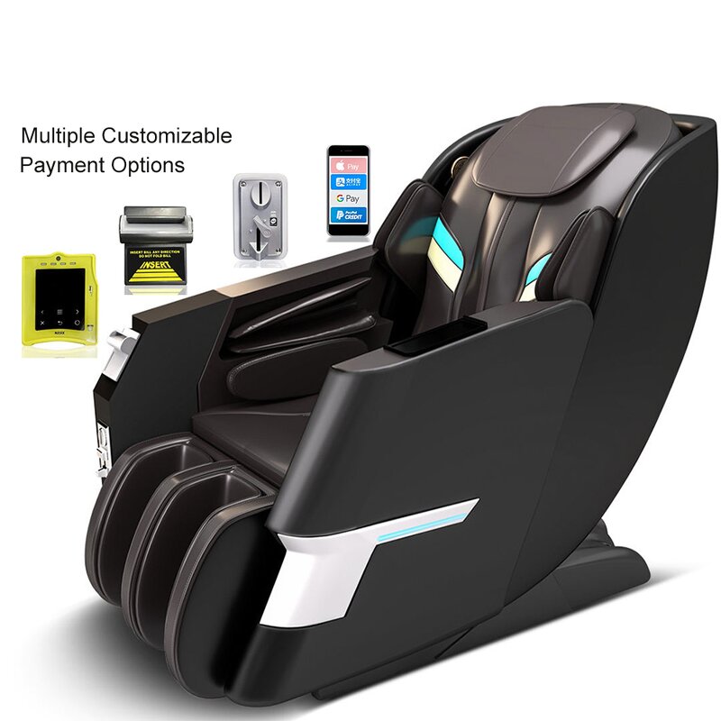 Commercial Massage Chair Manufacturer - Full Body Electric Vending Coin & Credit Card Operated