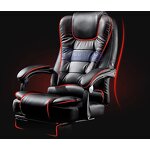 Office Chair Manufacturer - Luxury Boss Foldable Mini Executive Leather Ergonomic Rocking with Massage