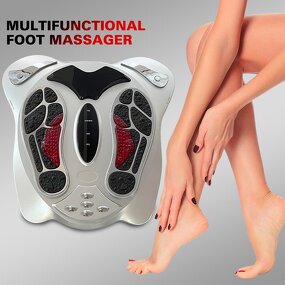 Foot Massager Manufacturer - Chinese Multifunction Shiatsu with Electric TENS Therapy Heat