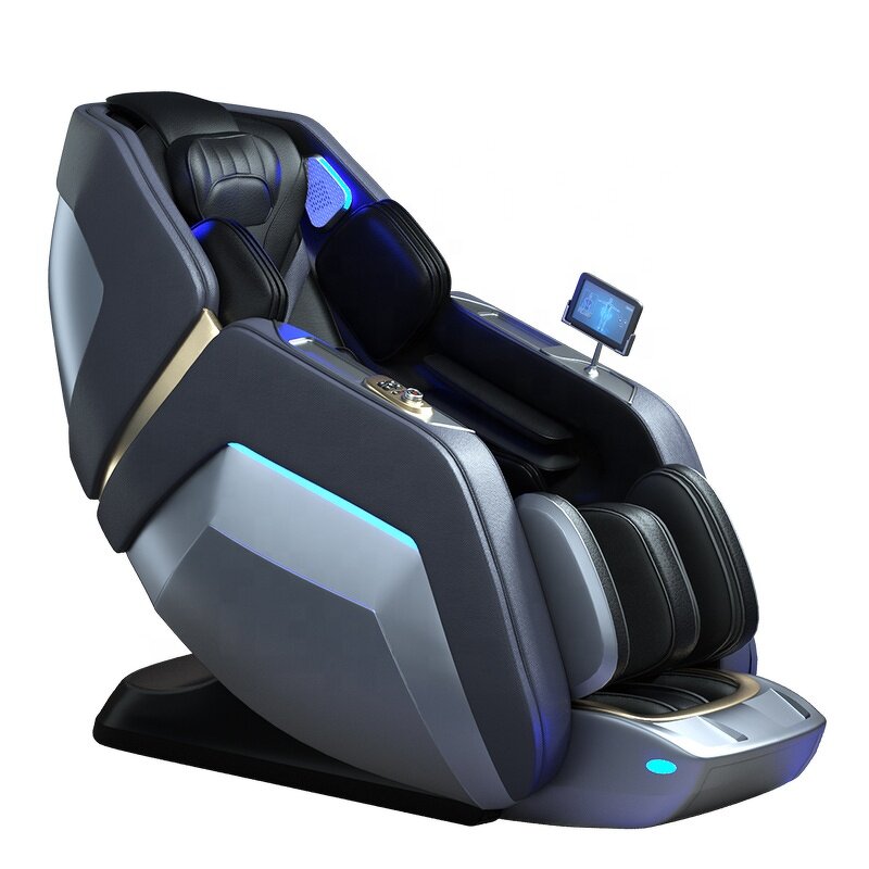 4D Massage Chair - High Quality Zero Gravity Full Body Electric Heated Leather Foot Spa