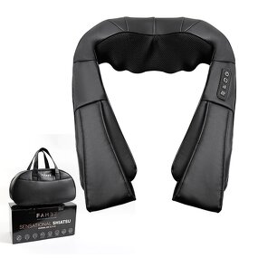 Shiatsu Massage Shawl - Wireless Electric Deep Tissue Neck Cervical Shoulder Kneading