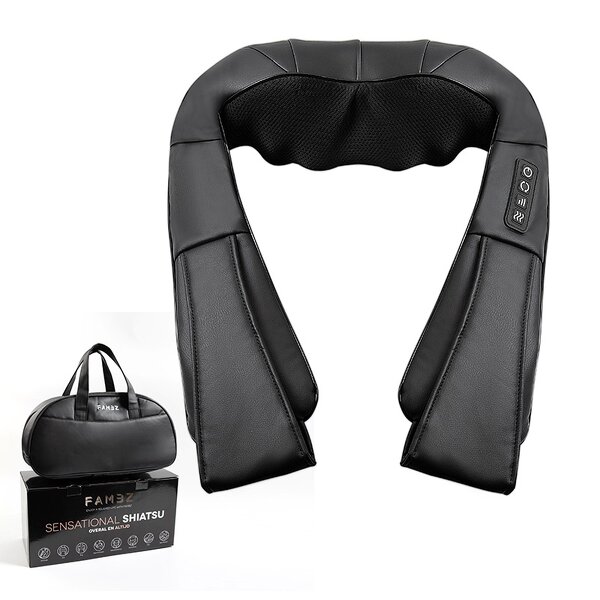 Shiatsu Massage Shawl - Wireless Electric Deep Tissue Neck Cervical Shoulder Kneading