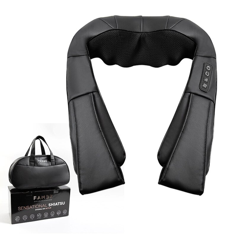 Shiatsu Massage Shawl - Wireless Electric Deep Tissue Neck Cervical Shoulder Kneading