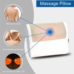 Car Home Back Massager - New Design Shiastu Vibrating Heating Electric Pillow Tool
