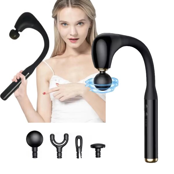 Massage Gun - Wholesale Therapy Deep Tissue Percussion Extender Handle Massage Hammer