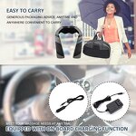 Shiatsu Body Massager - Top Selling Electric Full Body Kneading Back Neck Shoulder with Bag