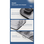 Air Bag Massage Cushion - 2025 Foldable Waist Back Legs Hot Compress Multi-Mode