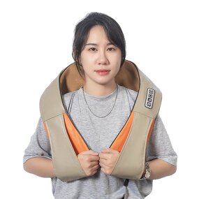 Shiatsu Massage Shawl - Rechargeable Kneading Neck Shoulder Full Body Relief Tool